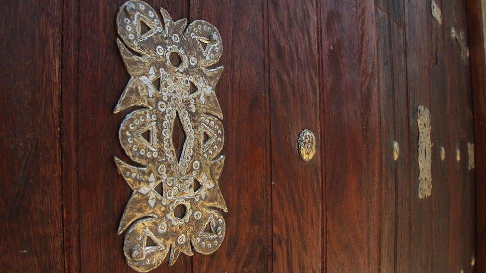 Detail from mosque door