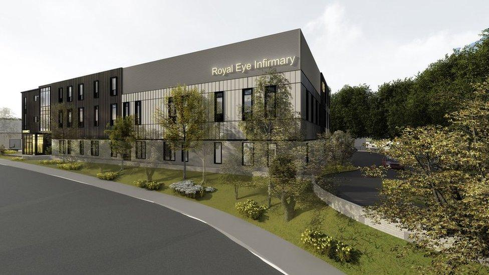 Artistic impression of the new REI