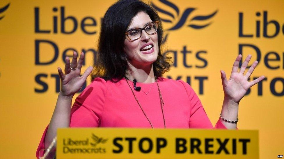 Layla Moran at Lib Dem rally