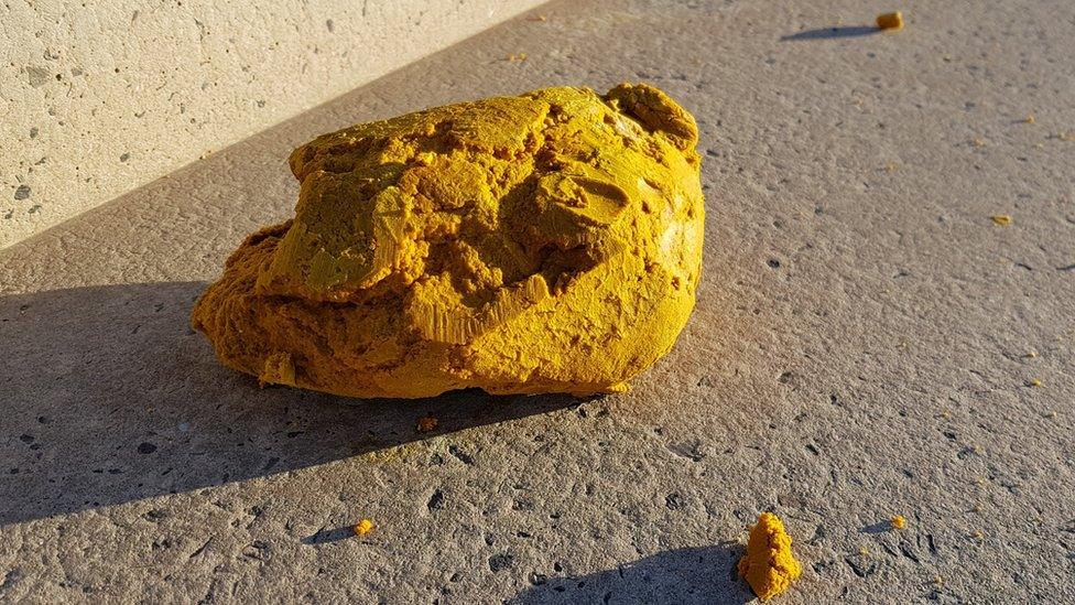 Mystery substance washed up on beaches