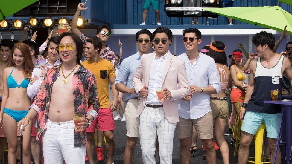 A still from Crazy Rich Asians