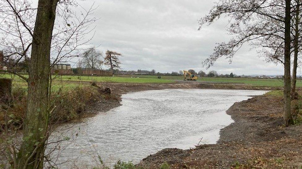 River Lugg damage