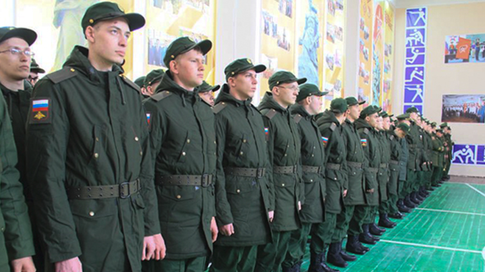 Call-up of conscripts, Volgograd, Russia, 2019