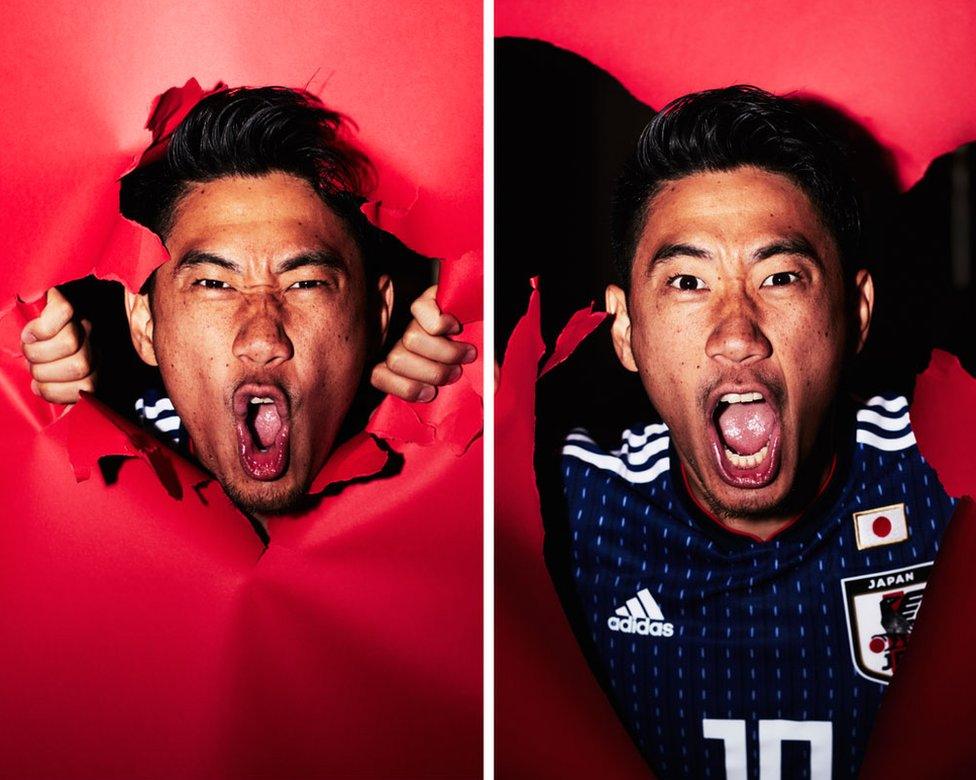 Shinji Kagawa of Japan