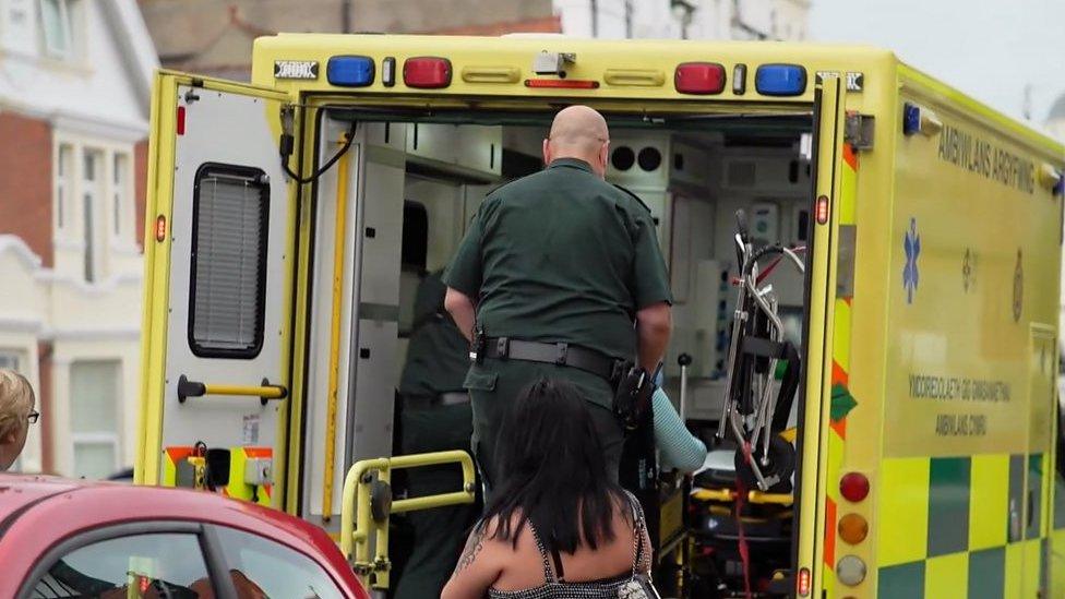 Some ambulance staff have said the post-lockdown summer has been the busiest of their lives