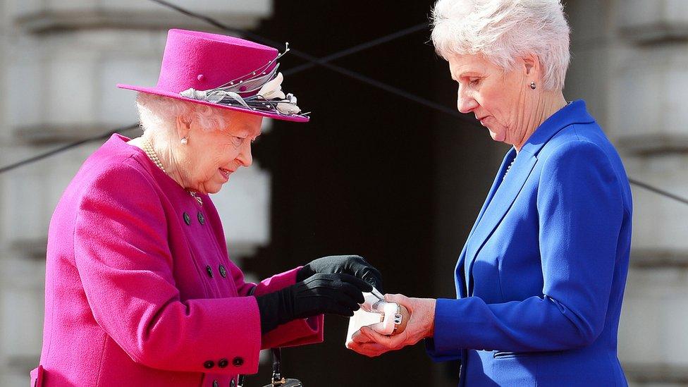 As the head of the Commonwealth, the Queen will place a message inside the baton before it starts it's journey, much like she did before the 2018 Games.