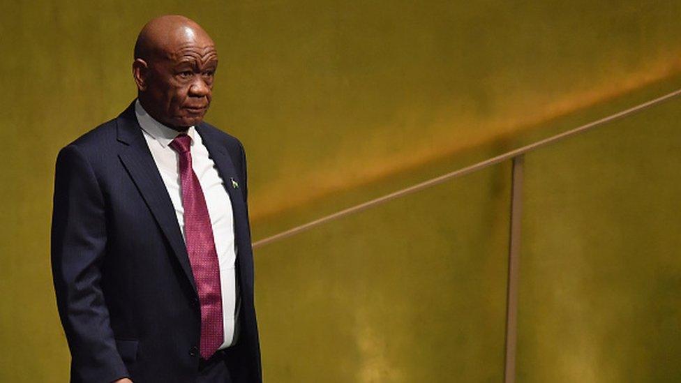 Prime Minister Thomas Thabane