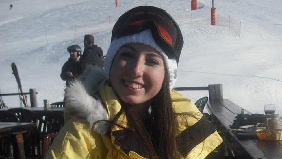 Catrin was injured after working a season in the French Alps