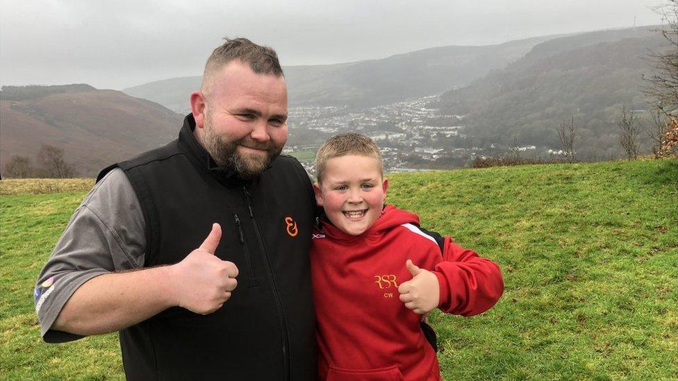 Corey and Dad