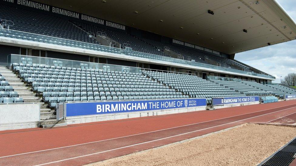 Alexander Stadium in Birmingham