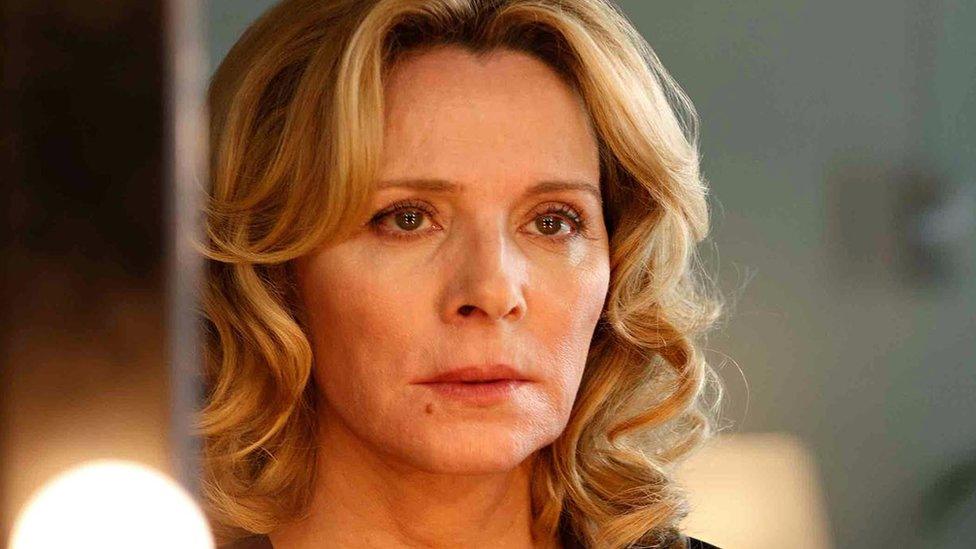 Kim Cattrall, in Modus