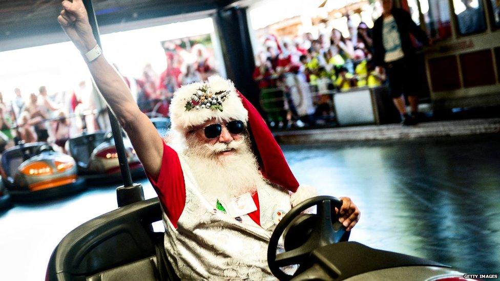 Dodgem Santa