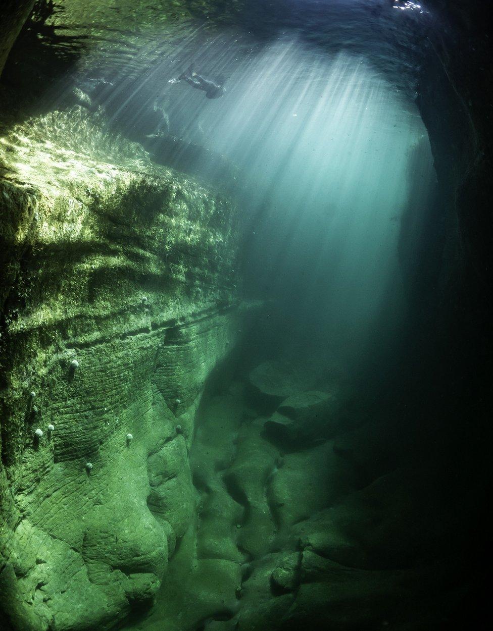 Sea cave, Orkney