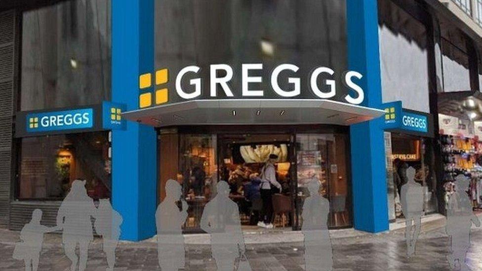 Greggs Leicester Square store