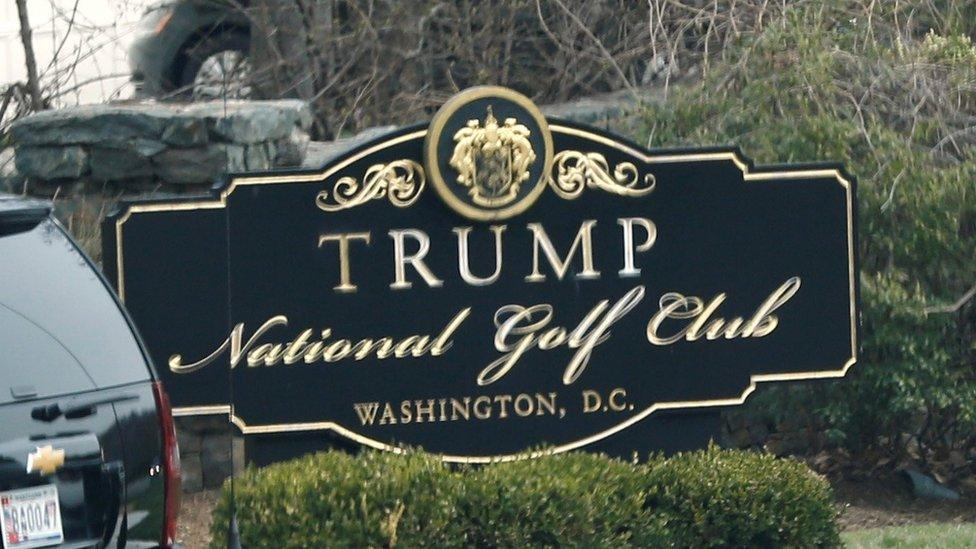 Trump national golf course