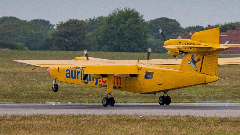 Aurigny trislander G-Joey