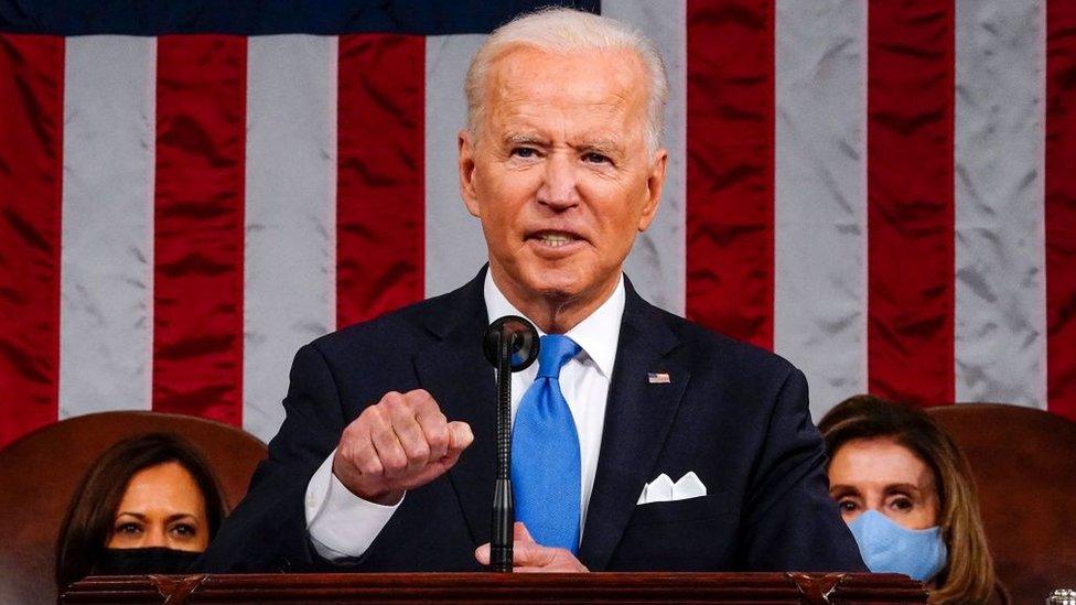 Biden speaks to Congress