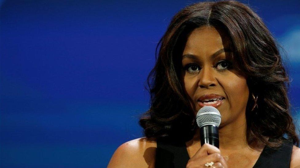 US First Lady Michelle Obama speaks at the White House"s "United State of Women" summit in Washington, U.S. June 14, 2016.