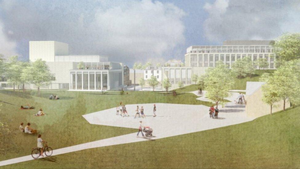 Proposed new theatre development in Tunbridge Wells