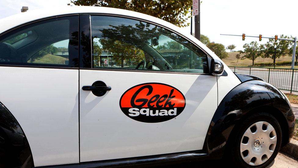 Geek Squad cars