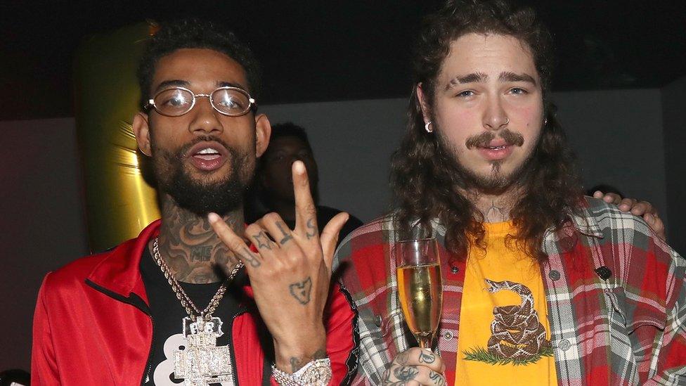 PnB Rock and Post Malone