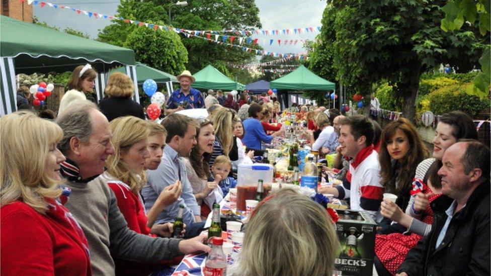 street party from 2012 jubilee