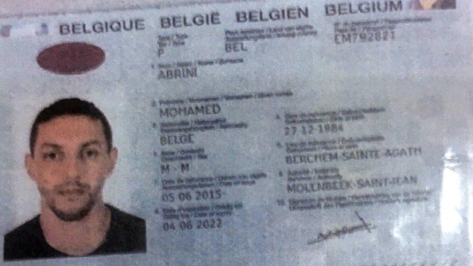 Abrini's passport