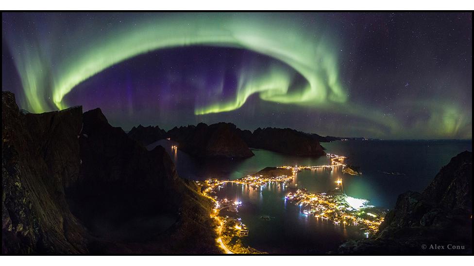 Northern Lights above Lofoten