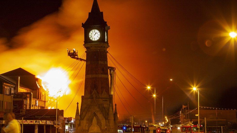 Skegness fire