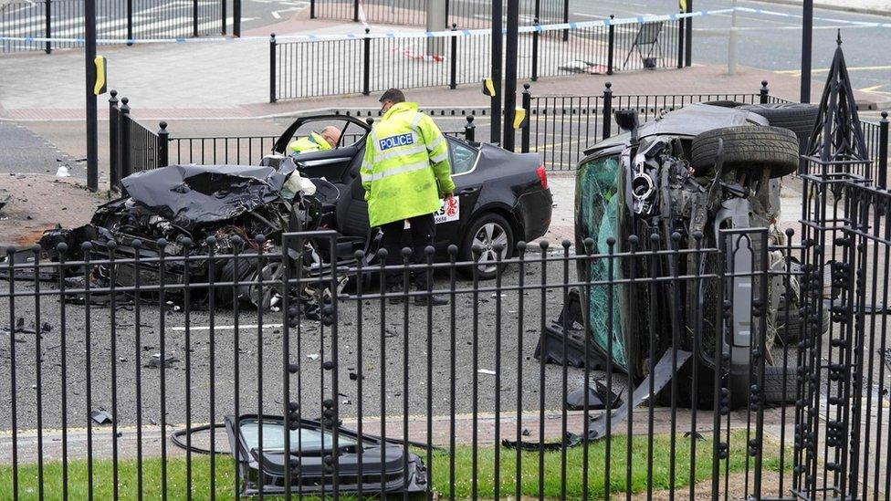 Stockton car crash