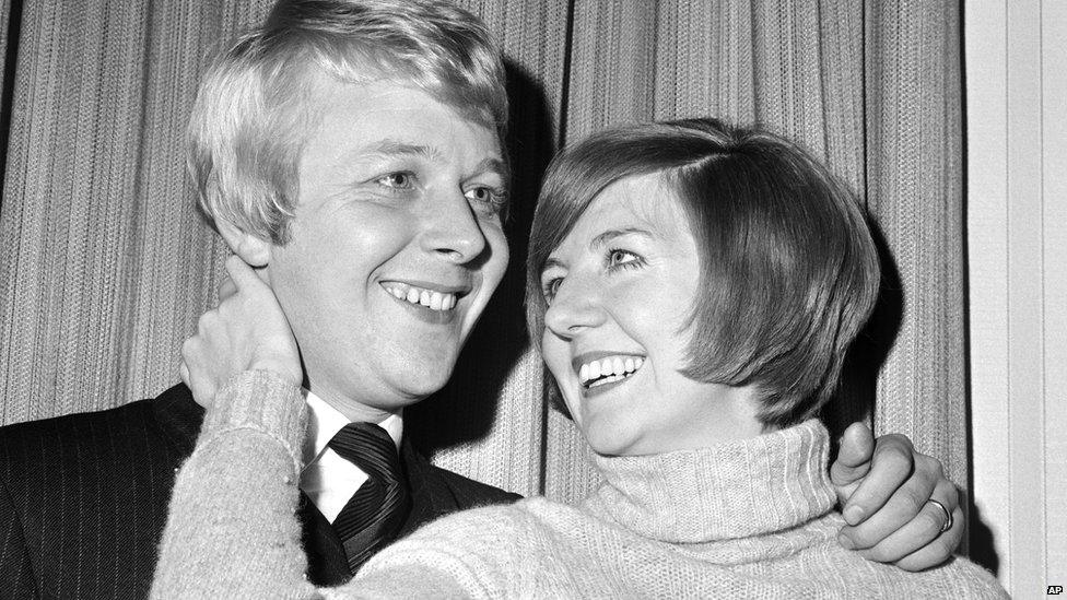 Bobby Willis and Cilla Black