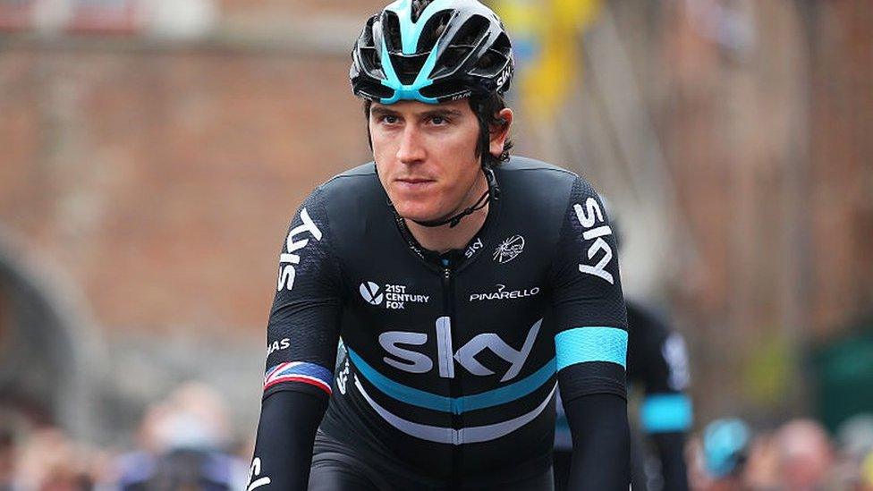 Geraint Thomas of Team Sky