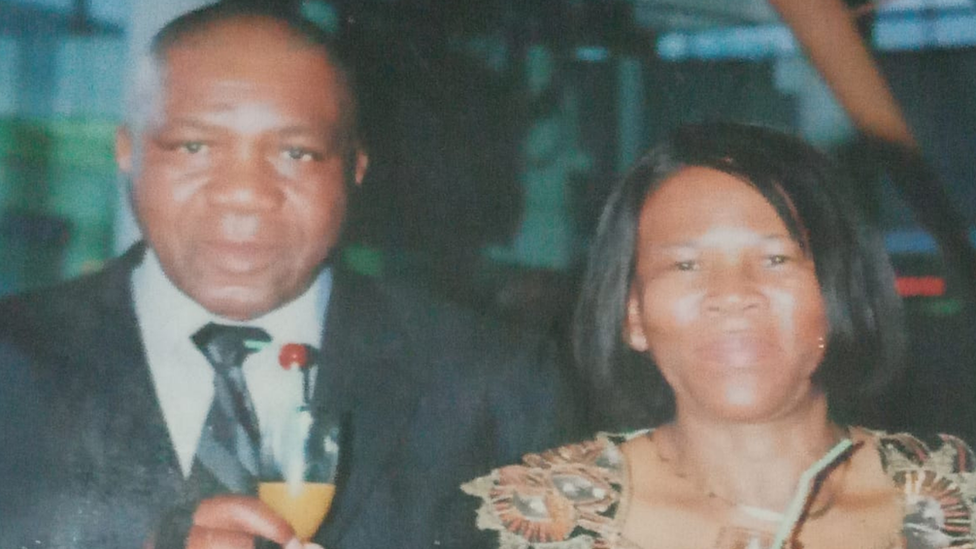 Agnes and her husband Gideon Sithole