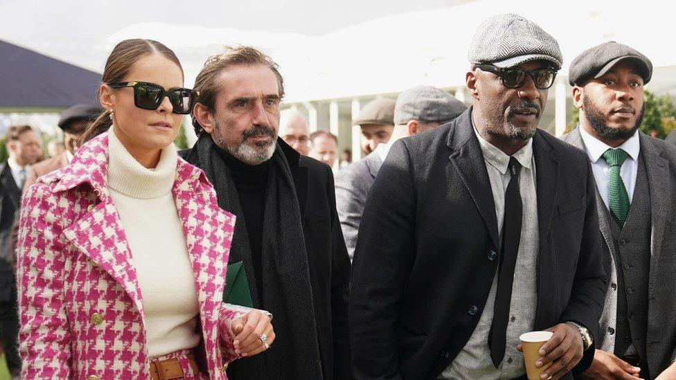 Jade Holland Cooper, Julian Dunkerton and Idris Elba