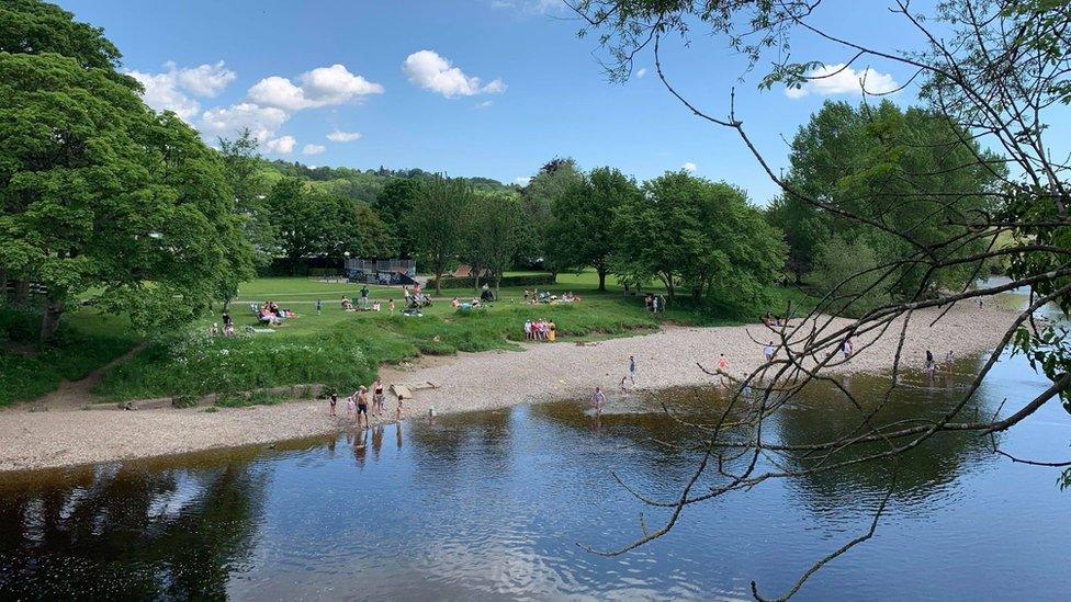 River Wharfe at Ilkley