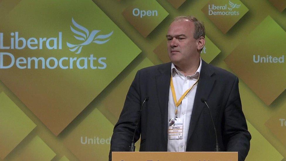 Former Lib Dem MP Ed Davey