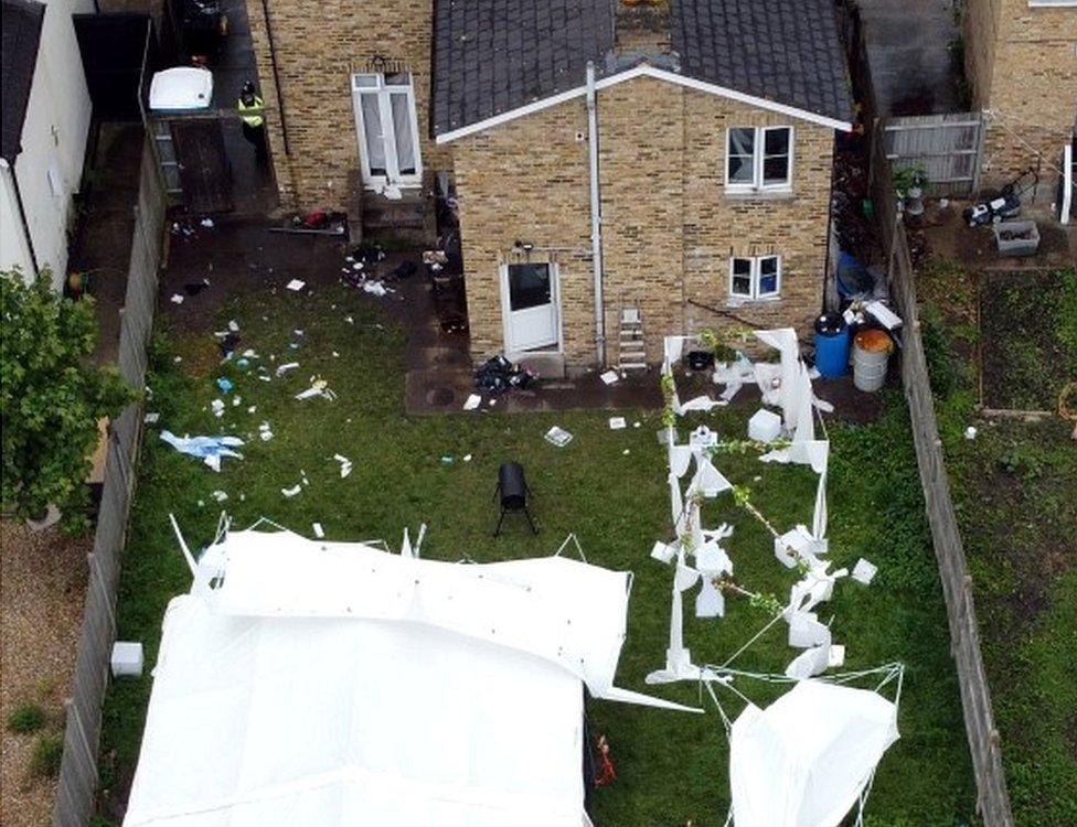 Back garden of house in Consort Road