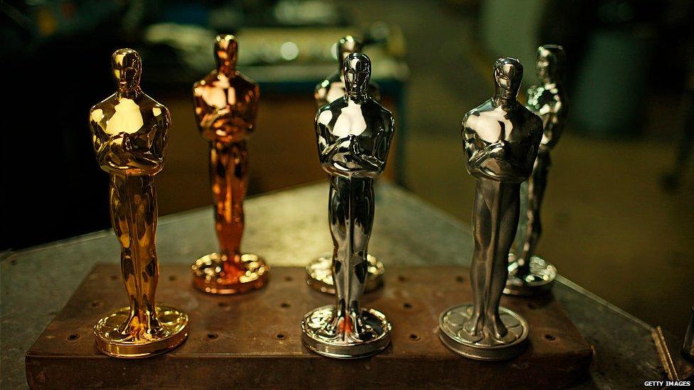 The Oscar Statues