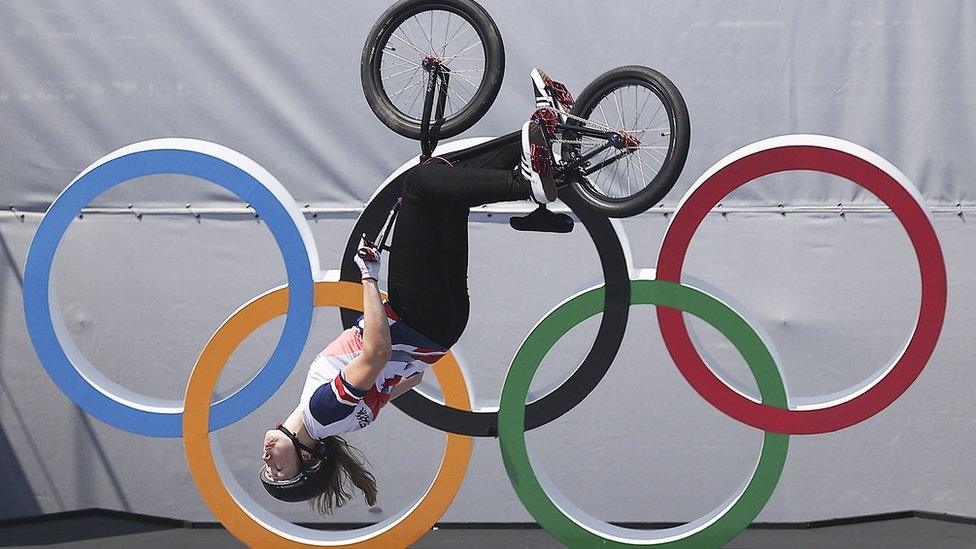 BMX freestyle Charlotte Worthington