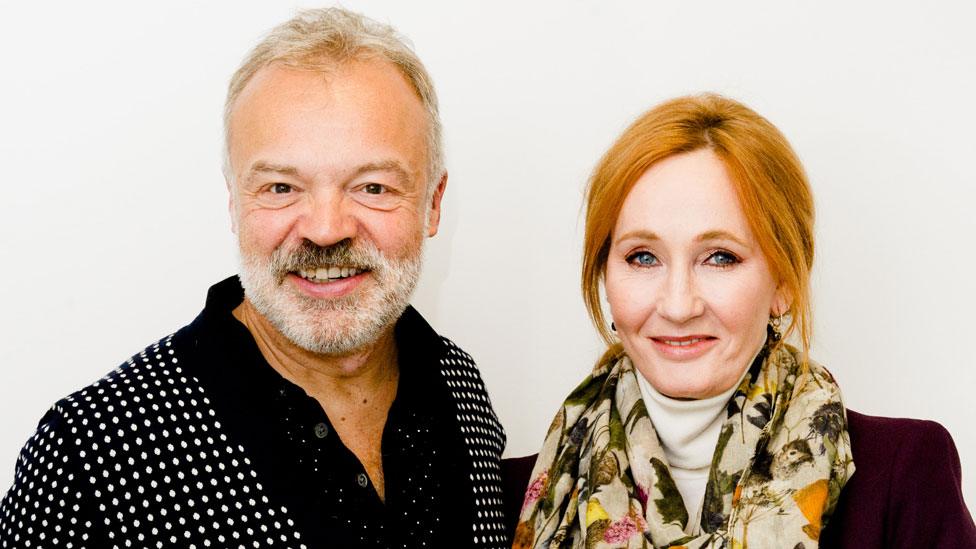 JK Rowling with Graham Norton