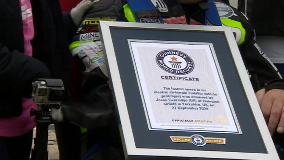 World record certificate