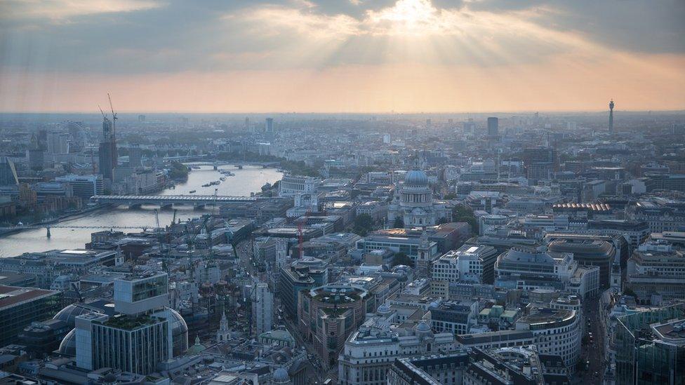 London skyline