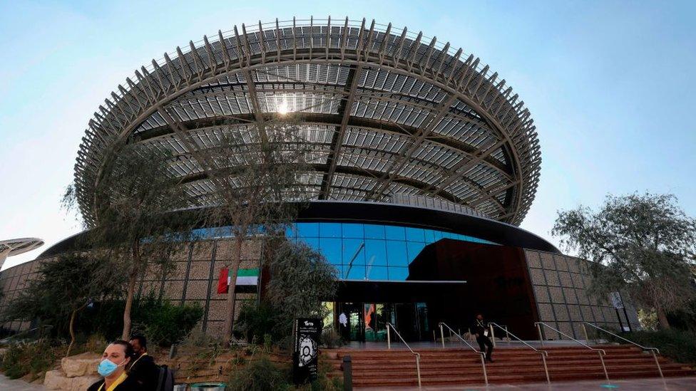 The Sustainability Pavilion at the Dubai Expo 2020