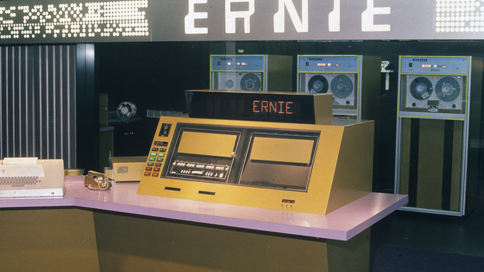 Ernie, that was used between 1973 and 1988