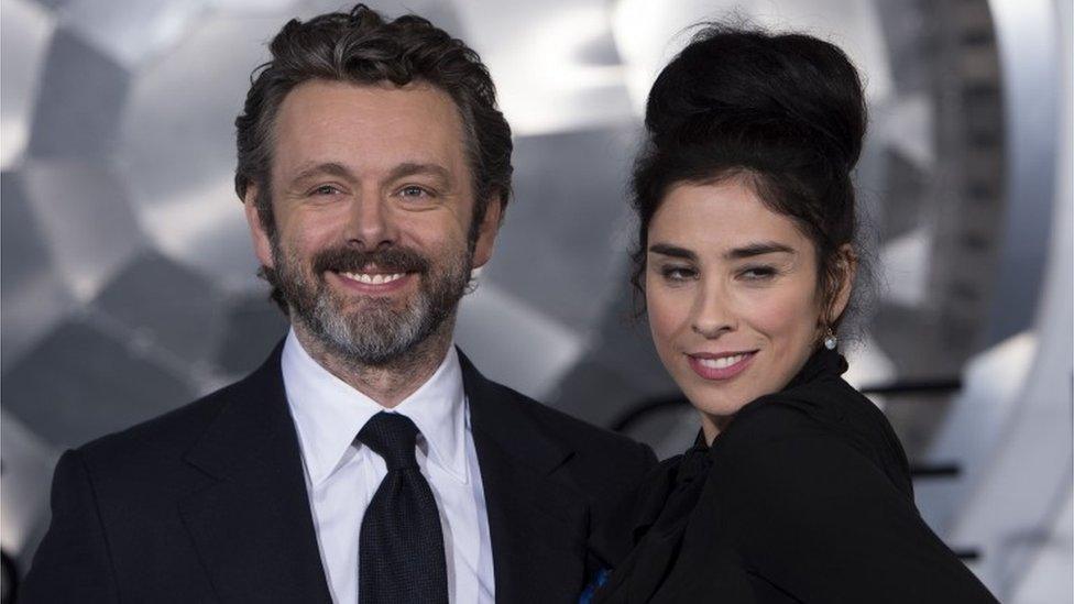 Michael Sheen and Sarah Silverman