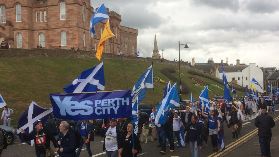 Inverness independence march