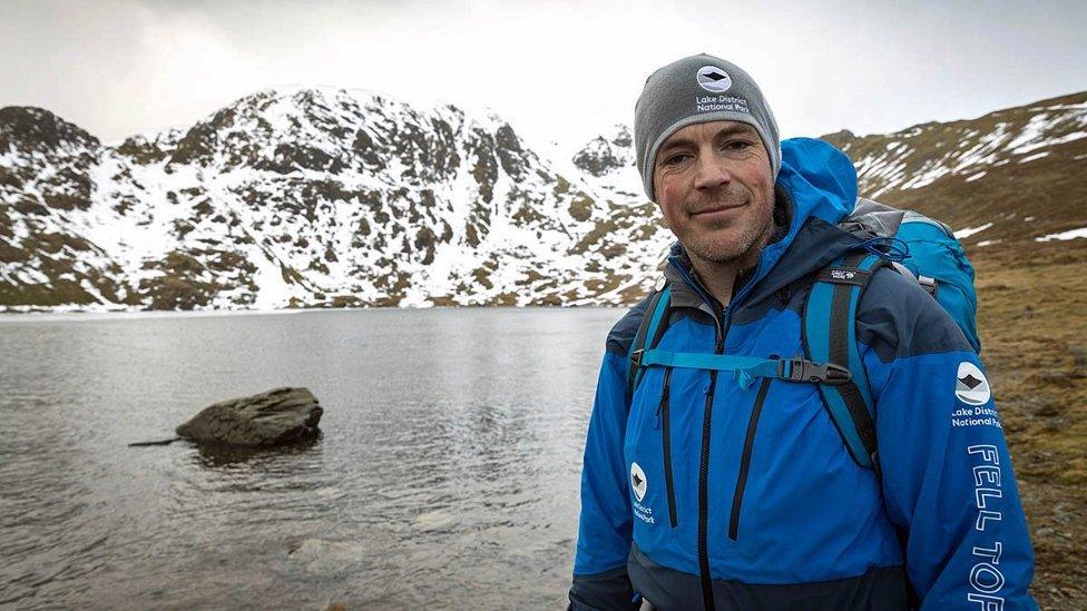 Mountaineering instructor Zac Poulton