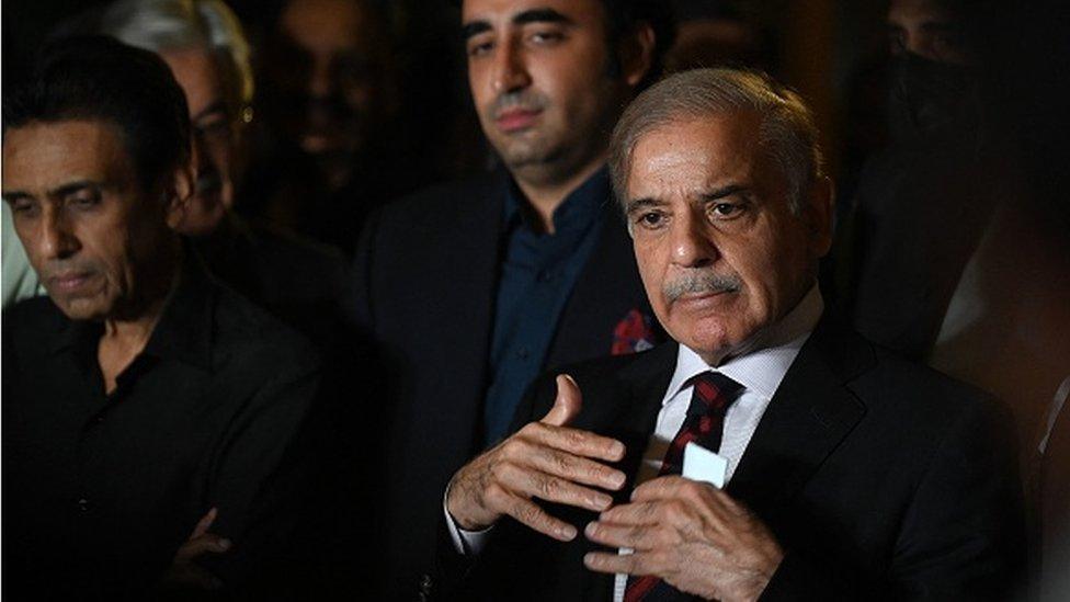 Pakistani Prime Minister Shahbaz Sharif