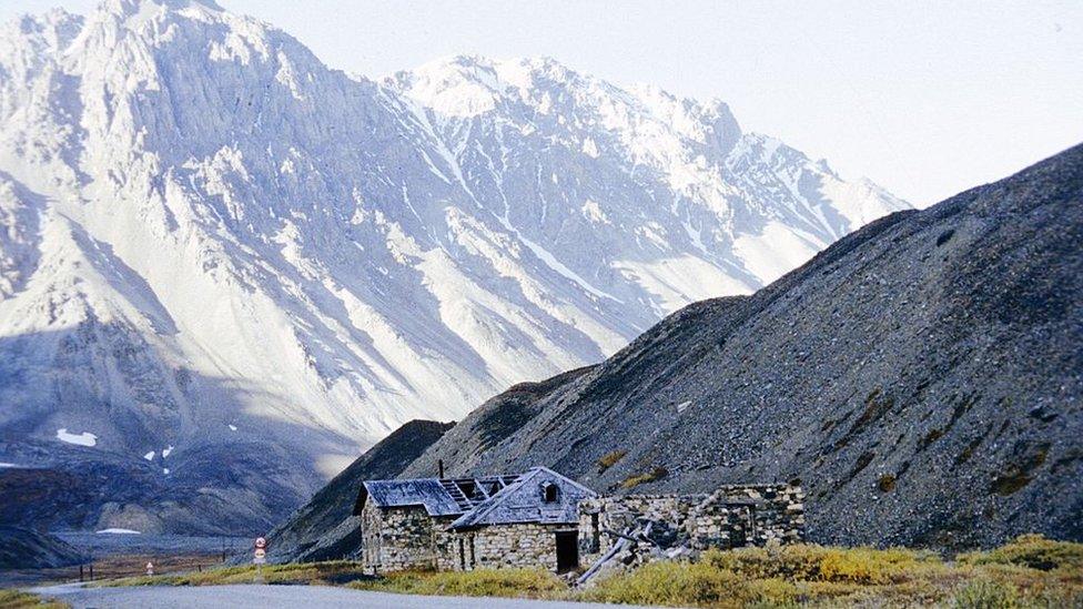 Former labour camp in Chukotka, Russia