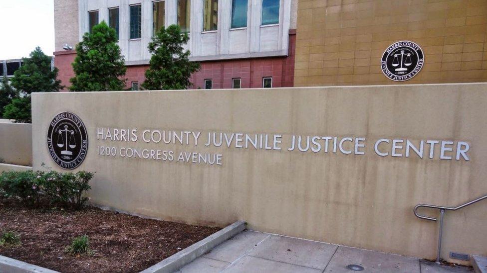 External shot of Harris County Juvenile Justice Center